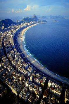 ❤❤❤  Copacabana Beach, Rio de Janeiro, Brazil
