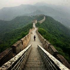 The Great Wall of China.  万里长城 #Travel #China #Asia