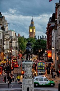 Trafalgar Square, London, England: