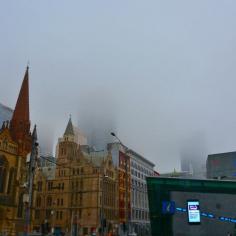 Lost: One skyline if found please return to @City of Melbourne #Melbwinter #Melbourne