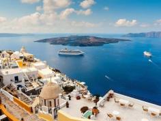 Santorini, Greece "There is no place like Santorini, in the whole world" say our readers, who love the "whitewashed buildings, wonderful beaches and views to die for." Their best memories are of the caldera vistas, the black-sand beach and the "crystal clear water," but they also cast their votes for the island's great shopping" and "awesome food." One reader said to "stroll the streets, walk the ...