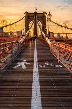 Brooklyn Bridge, New York City, United States.  (by James Neeley)