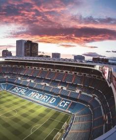 Real Madrid C.F, Santiago Bernabeu. I must go there at least once in my lifetime!