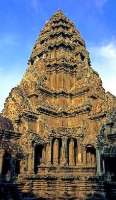 
                    
                        Temple at Angkor Wat - Angkor, Cambodia
                    
                