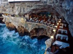 
                    
                        Europe holiday travel list: Grotta Palazzese restaurant in Puglia, Italy (pd)
                    
                