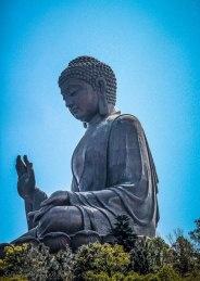 Tian Tan Buddha, Hong Kong - This amazing buddha is a must see in Hong Kong. It requires a 25 minute cable car and a 260 step climb to the top, but it's so worth it!