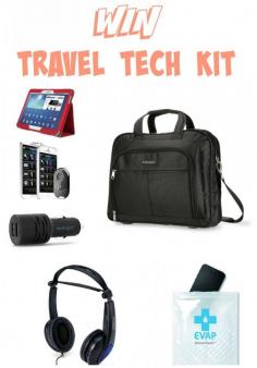 
                    
                        WIN one of 4 travel tech kits valued at $475 each
                    
                