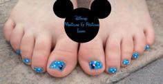 
                    
                        A fun way to add excitement about going to Disney World is getting a Disney themed manicure and pedicure.
                    
                