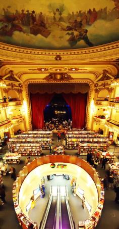 
                    
                        El Ateneo bookstore - Buenos Aires, Argentina
                    
                