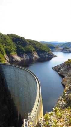 
                    
                        Gordon Dam, Tasmania. ----> www.mappingmegan....
                    
                