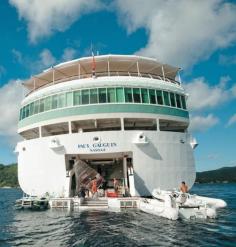 
                    
                        The m/s Paul Gauguin has onboard water sports! Just pick your sport and go explore the beautiful waters of the South Pacific! #PinUpLive
                    
                