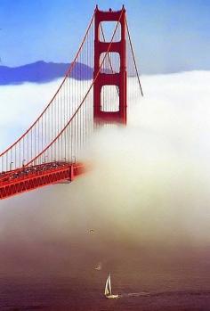 
                    
                        San Francisco - Golden Gate Bridge "Sailing All Alone" by David Paul Ohmer on Flickr...
                    
                