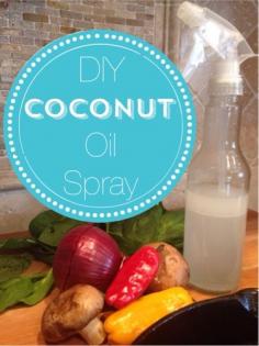 
                    
                        Tired of overpaying for Pam? Check out this DIY Coconut Oil Spray.
                    
                