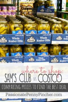 
                    
                        Sam's Club or Costco? Who has the lowest prices? Here's a quick and easy guide to the best savings. Stretch your grocery budget farther with the information in this post!
                    
                