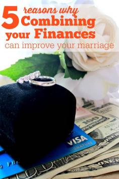 
                    
                        Money is one of the most fought-over issues between spouses. This post shares 5 reasons why combining finances can improve your marriage!
                    
                