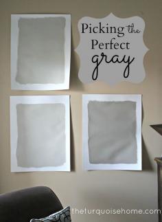 
                    
                        Love this no-fail method for picking the perfect gray! | TheTurquoiseHome.com
                    
                