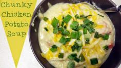 
                    
                        Chunky Chicken Potato Soup | While He Was Napping
                    
                
