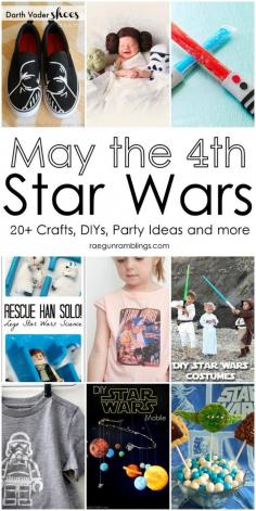 
                    
                        Star Wars party ideas, kid activities, crafts, diy's, clothes, and more. Perfect for May the 4th.
                    
                