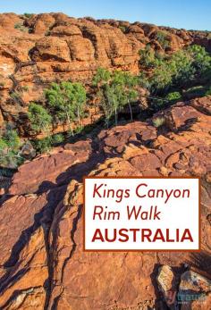 
                    
                        Bucket list tick - Do the Kings Canyon Rim Walk in the Red Centre of Australia. Just amazing!
                    
                