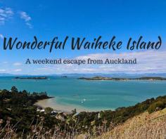 
                    
                        Waiheke Island is only a short ferry ride from Auckland, but it feels like another world! Wine, beaches, good food and more, it makes for a great escape from the city.
                    
                
