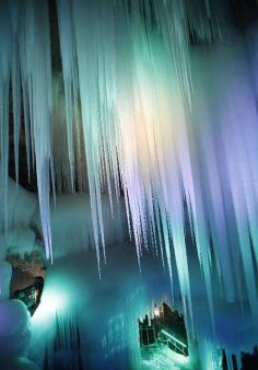 
                    
                        Illuminated Ice Cave ~ Ningwu County of Xinzhou City, China
                    
                