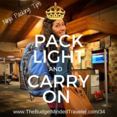 
                    
                        How to Pack Light and Carry On - Podcast episode on The Budget-Minded Traveler
                    
                