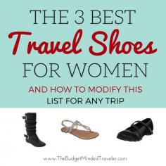 
                    
                        My absolute favorite pair of walking shoes for travel, why flip flops are a MUST, and how to pick just the right sandals, boots, or other activity shoes for your trip.
                    
                