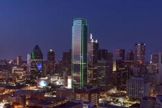 
                    
                        Dallas, Texas, Skyline Cityscape, Dusk
                    
                