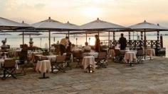 
                    
                        Sunset cocktails are a glorious island indulgence at the St. Regis Venice San Clemente Palace.
                    
                