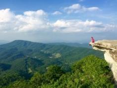 
                    
                        McAfee's Knob on Catawba Mountain in Virginia
                    
                
