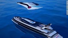 
                    
                        A Russian designer has created a superyacht concept that can transform itself into a jet plane and a helicopter.
                    
                