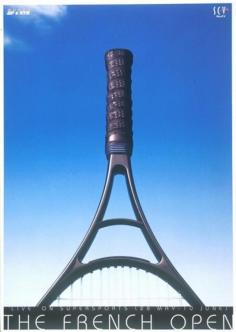 French Open. #poster #advertising #advertisement #frenchopen #tennis