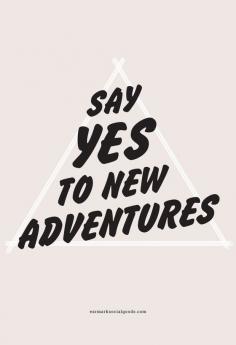 
                    
                        Say YES to Adventure Art Print by Earmark Social Goods Inc.
                    
                