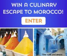 
                    
                        Win a trip to Morocco! Prize includes airfare, 10-day tour from Casablanca to Marrakech and more. Enter now: tastingtable.com/morocco2015
                    
                
