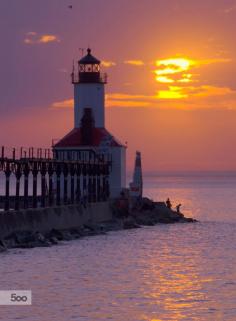 
                    
                        #MichiganLake #MichiganCity #lighthouse by Grace Ray on 500px
                    
                