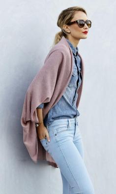 
                    
                        Blush cocoon wrap kimono for fall by Sole Society
                    
                