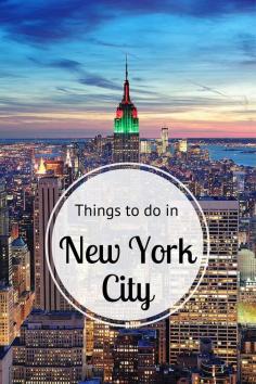
                    
                        Is New York City on your bucket list? Check out these insider travel tips on what to see and where to eat, drink, sleep, shop, explore and so much more!
                    
                