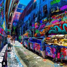 Graffiti Lanes Melbourne, Australia Street Art                                                                                   |AmazingStreetArt|