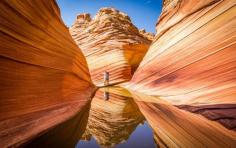 
                    
                        The Wave, Coyote Buttes, AZ and UT - America's Most Beautiful Landmarks | Travel + Leisure
                    
                