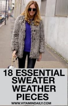 
                        
                            18 Essential Sweater Weather Pieces
                        
                    