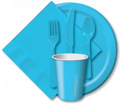 Creative Converting is a leading manufacturer and distributor of disposable tableware, including high-fashion paper napkins, plates, cups and tablecovers in a variety of solid colors and designs appropriate for virtually any event. A complete offering of decor and accessory items including foil decorations, candles, paper lanterns, confetti, cello bags, centerpieces, streamers, banners, gift bags and invitations are available. Color coordinate your party with these! These Dessert Plates (24 count) are great for birthdays picnics or weddings. Look for matching napkins and cups (sold separately). Size: 7. Material: Paper. Care instructions: Disposable. Color: Light Blue.