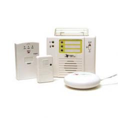 Connect all existing fire and carbon monoxide alarm devices in your residence together with the KA300 alarm monitoring system. Cover a broad area while being able to display up to three alarm channels. Using a bright 177mCd strobe light 95dB loud alarm and a powerful bed shaker the KA300 system becomes the best choice for monitoring a building's alarm system (approx. 100 foot range). The KA300 is a flexible alarm monitoring system designed for a small to large scale building. Battery backup keeps the system working even in a power blackout (vibrator and audible alarm only - strobe on KA300RX Alarm Monitor does not work with battery power). Easy to setup the system comes ready to install in a small residential dormitory apartment motel and hotel. Features: 3 receiver memories 3 display channels Alert by strobe or strobe/audible alarm Time-Condition signal process to prevent "nuisance" alarms 1024 transmitter code combinations 95dB alarm 177mCd strobe light Carrying case FCC CSA approved UL listed Item Weight - 5 lbs. Includes KA300RX Alarm Monitor KBS300RX Bed Shaker Receiver KA300TX Transmitter AC adapters 9V alkaline battery 9V rechargeable battery Carrying case