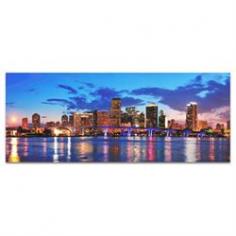 MTAS1312: The Modern Miami skyline is a cosmopolitan work of art: from the Four Seasons Hotel and The Filmore, to the entertaining Jungle Island and America Airlines Arena, The Magic City is an unforgettable metropolis. This contemporary urban decor will remind you of its marvelous architecture, incredible events, excellent shops and cafes, and wonderful culture. Youre familiar with its history, youve experienced its celebrations, youre fond of its people, and you long to return. This trendy industrial wall artwork will take you back to the city that you love, filling your senses with its sights and sounds. Amplify your home decor and give your guests something to talk about with this captivating homage. This is a technique we coined, called a fine art gicle e on metal or acrylic. It is a manually prepped and embellished panel with in-house giclee application, assembled by hand in Metal Art Studio's modern art studio in Cincinnati, Ohio. Features: -City Skylines collection-UV Cured acrylic inks-Rare, true-flatbed application for ultimate image clarity-Cityscape photography with artistically-modified imagery and enhanced colors-HD (high definition) giclee on metal or acrylic-Metal brackets attached to the back that hang easily on nails, screws, hooks or z-bars and allow the artwork to float slightly off the wall, giving the artwork an attractive element of depth-Made in the USA-Collection: City Skylines-Subject: Architecture-Holiday Theme: No -Holiday: -Seasonal Theme: No -Season: -Style: Contemporary; Industrial; Modern-Lighted: No-Finish: Multi-Coloured-Distressed: No-Handmade: No-Solid Wood Construction: No-Wood Construction Type: -Wood Construction Type Details: -Wood Species: -Additional Materials: Acrylic Inks-Hardware Material: Aluminum-Number of Items Included: 1-Weather Resistant: Yes -Weather Resistant Details: Indoor/Outdoor, UV-Resistant-Water Resistant: Yes -Water Resistant Details: Will not rust-Stain Resistant