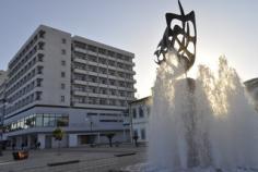 This stylish beachside hotel is situated in the heart of Larnaca, enjoying a panoramic view to the celebrated palm tree promenade and the Mediterranean Sea. The privileged position of the hotel, surrounded by the city's best cafés, bars and restaurants and just across from a shopping centre, make it a top choice for both holidaymakers and discerning business travellers. The hotel offers both standard and superior rooms as well as suites, all with private balconies, air-conditioning, and high-speed internet access. Business travellers will appreciate the modern conference rooms for business events and social functions, and everyone can enjoy the sparkling outdoor pool as well as the delicious international dishes served in the hotel restaurant. Whether travelling for business or leisure, this hotel's central location and excellent amenities make it the ideal choice.
