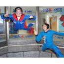 Indoor skydiving is an experience that you won't forget the nearest you will feel to flying. Please arrive at your given report time you will then be briefed and provided with all necessary instruction. After learning and practising freefall and body flying techniques you are nearly on your way to doing the real thing! You and a friend will each receive a flight suit specialist headgear goggles earplugs knee and elbow pads. After getting kitted up in full safety gear you will enter the tunnel with your instructor who will stay with you for the first of two one minute flights. All necessary equipment is provided. You should wear casual clothes ideally a t-shirt without a collar and lace-up trainers. To top it off you will receive a souveneir DVD recording of your experience so you can always remember the time you went flying! The Airkix Indoor Skydiving is a totally unique experience where you can enjoy the exhilaration of skydiving in a specially constructed wind tunnel. Usually these types of wind tunnels are used to test the aerodynamics of F1 racing cars thrilling enough in itself! You will receive all the necessary training before you take part after which you will step into the airflow and experience freefall in a totally safe and controlled environment. What's more it's suitable for almost anyone from the age of 4 kids will love it! Locations Buckinghamshire (South East) - Milton Keynes Greater Manchester (North West) - Manchester Important Information Your voucher is valid for 10 months. This voucher entitles two people to two flights each of one minute. Please note that you will not be able to fly at the same time. You must book a time for your 'skydive'. Maximum weight 18 stone. Minimum age 4 years. For under 18 's a parent or guardian must sign a waiver. This experience is not suitable for anyone who is pregnant or has ever had a dislocated shoulder. Check with your doctor first if you have a history of neck/back/heart problems. You must not be under the influence of alcohol or non-prescription drugs. Customers must bring their voucher and confirmation email from Airkix on the day of the flight.