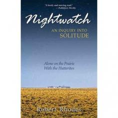What would compel a journalist, raised in an affluent family in the South, to abandon his career and embark on a spiritual odyssey that would take him and his family to live among the Plain people of the prairies, the Hutterian Brethren. A thoughtful and spiritual memoir. What would compel a daily newspaper journalist, raised in an affluent family in the South, to abandon his career and embark on a spiritual odyssey that would take him, his wife, and young daughter to live among the Plain people of the prairies, the Hutterian Brethren? From 1995 to 2002, the author and his family gave up all claims to personal property, moved to Starland Colony in Minnesota, and joined the often contradictory Old World existence of the Hutterites, whose isolated farming communes stretch across the American Great Plains and the prairie provinces of Canada. In Nightwatch, the author explores the modern-day expression of Hutterianism, born amid the flames and persecution of the Reformation and transplanted in the 1870s from Russia to the western United States. This is a story not only of spiritual questioning, but an inquiry into what it is to be "strangers among strangers," looking at the inner callings that bring people together, and in some cases drive them apart. "Several months after we had moved to Starland, a period during which we had passed a long and dormant winter, seldom traveling because of the deep and smothering snow, I made a trip into the Twin Cities, about 80 miles away. Having lived so far from the rest of society, even for a few months, I felt a distinct anxiety when I found myself in downtown Minneapolis that first time, navigating the crowds and passing among buildings much taller than our colony's feed mill leg, which was the tallest object in all of Sibley County. An encounter with the homeless in Minneapolis, or the sight of a man and woman begging for money beneath an overpass while their small fire smoldered and snow drifted around them, filled me wit
