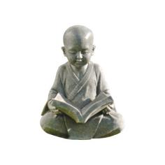 Cast in quality designer resin. Hand finished. Dimensions: 9L x 7.5W x 12H inches. Opening the book that reveals specific admonitions for ethical transgressions, the young scholar Buddha bows his head in peaceful meditation on the virtues said to bring welfare and true happiness in the Design Toscano 12 in. Baby Buddha Studying the Five Precepts Statue. Our exclusive quality designer resin Asian statue with faux stone finish captures the peaceful Oriental Buddhist nature and lends its quiet countenance to home or garden sanctuary. About Design ToscanoDesign Toscano is the country's premier source for statues and other historical and antique replicas, which are available through the company's catalog and website. Design Toscano's founders, Michael and Marilyn Stopka, created Design Toscano in 1990. While on a trip to Paris, the Stopkas first saw the marvelous carvings of gargoyles and water spouts at the Notre Dame Cathedral. Inspired by the beauty and mystery of these pieces, they decided to introduce the world of medieval gargoyles to America in 1993. On a later trip to Albi, France, the Stopkas had the pleasure of being exposed to the world of Jacquard tapestries that they added quickly to the growing catalog. Since then, the company's product line has grown to include Egyptian, Medieval and other period pieces that are now among the current favorites of Design Toscano customers, along with an extensive collection of garden fountains, statuary, authentic canvas replicas of oil painting masterpieces, and other antique art reproductions. At Design Toscano, attention to detail is important. Travel directly to the source for all historical replicas ensures brilliant design.