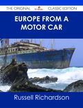 Finally available, a high quality book of the original classic edition of Europe from a Motor Car. It was previously published by other bona fide publishers, and is now, after many years, back in print. This is a new and freshly published edition of this culturally important work by Russell Richardson, which is now, at last, again available to you. Get the PDF and EPUB NOW as well. Included in your purchase you have Europe from a Motor Car in EPUB AND PDF format to read on any tablet, eReader, desktop, laptop or smartphone simultaneous - Get it NOW. Enjoy this classic work today. These selected paragraphs distill the contents and give you a quick look inside Europe from a Motor Car: Look inside the book: The life of the peasantry, the small towns seldom visited by American tourists, quaint villages unapproached by any railroad, the superb roads and views of the Tyrol, the crossing of the Alps over the snow-crowned Stelvio into Italy, the flight through northern Italy to Como, loveliest of the Italian lakes-such unique experiences amid beautiful scenery appealed to us more than the attractions of the crowded metropolis. .From Reschen the car ran along a pretty lake, then shot down a long grade to Mals and from there wound along to Neu Spondinig, where we Pg 35stopped for a few minutes for tea and to exchange motor experiences with other travelers, on their way to Landeck over the same route by which we had come.