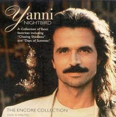 Personnel includes: Yanni. Personnel: Yanni (piano, keyboards).This collection of rare and never before released recordings by Yanni sparkles with imagination and flair and is sure to put a pulse in the bloodstream of even the casual listener. Being a skeptic, one will find a soothing yet orchestral wonder within the framework of each of Yanni's recordings. Ranging from a variety of instruments, the pianist/composer extraordinaire continues to bring charm and romance to life in his art. Presented here on Nightbird are seven dramatic and scintillating recordings, good for morning rise, airplane trips, car travel, and dreamy night escapades. "Nightbird" radiates with scorching guitars and bouncy conga percussion. Throughout the record is Yanni's assertive direction and piano lines. "Chasing Shadows" is a murky, haunting number dealing with the lives of those too quick on their feet, not giving themselves enough time to slow down, enjoy life and catch up with their shadow, and enjoying one's true sense of self. "Dance with a Stranger" leaves the listener to ponder about chance encounters and failed romances, or should-have-beens, to the excitement and anticipation of a new love interest. The plethora of instruments and sounds used in this record is mind-boggling, and it's fun for the listener just to sit back, kick up their feet, and dream through all the different impressions and colors of sound and timbre. Yanni does it again successfully, with gripping yet soothing, reflective music for the underpaid, overworked person at the end of the day. ~ Shawn M. Haney