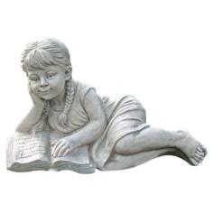 Great sculpture for book lovers and writers. Perfect for gardens, lawns, and entryways. Made of durable designer resin. Superbly realistic detailing in a faux stone finish. Dimensions: 18.5W x 9D x 10.5H inches. About Design Toscano: Design Toscano is the country's premier source for statues and other historical and antique replicas, which are available through the company's catalog and website. Design Toscano's founders, Michael and Marilyn Stopka, created Design Toscano in 1990. While on a trip to Paris, the Stopkas first saw the marvelous carvings of gargoyles and water spouts at the Notre Dame Cathedral. Inspired by the beauty and mystery of these pieces, they decided to introduce the world of medieval gargoyles to America in 1993. On a later trip to Albi, France, the Stopkas had the pleasure of being exposed to the world of Jacquard tapestries that they added quickly to the growing catalog. Since then, the company's product line has grown to include Egyptian, Medieval and other period pieces that are now among the current favorites of Design Toscano customers, along with an extensive collection of garden fountains, statuary, authentic canvas replicas of oil painting masterpieces, and other antique art reproductions. At Design Toscano, attention to detail is important. Travel directly to the source for all historical replicas ensures brilliant design.